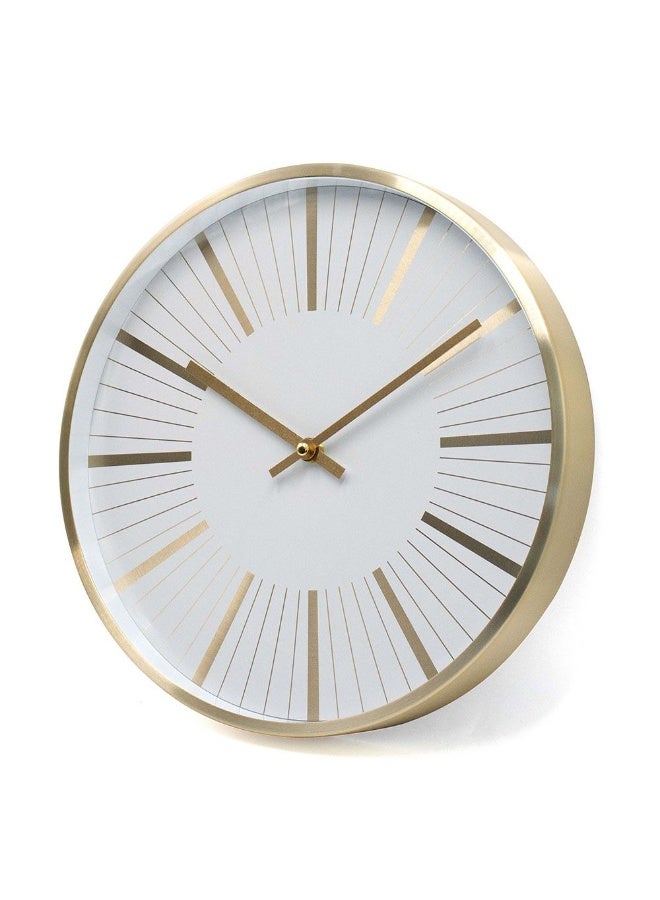 DANUBE HOME Cambridge Elegance Wall Clock Classic And Timeless Design Perfect For Home Or Office Adds Sophistication And Style To Any Room
30X30X4.5Cm Rose Gold - Image 1