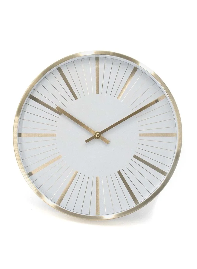DANUBE HOME Cambridge Elegance Wall Clock Classic And Timeless Design Perfect For Home Or Office Adds Sophistication And Style To Any Room
30X30X4.5Cm Rose Gold