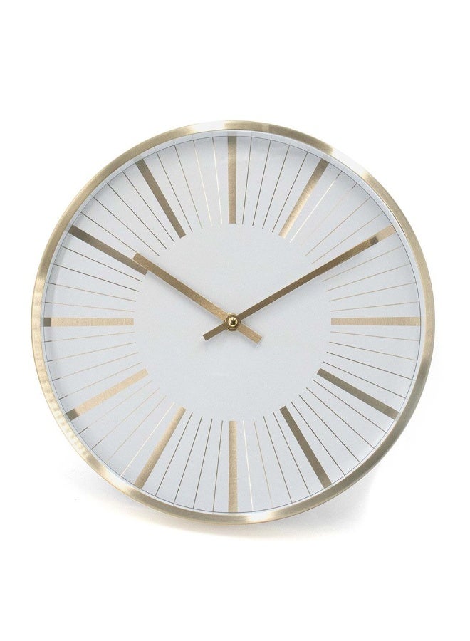DANUBE HOME Cambridge Elegance Wall Clock Classic And Timeless Design Perfect For Home Or Office Adds Sophistication And Style To Any Room
30X30X4.5Cm Rose Gold - Image 2