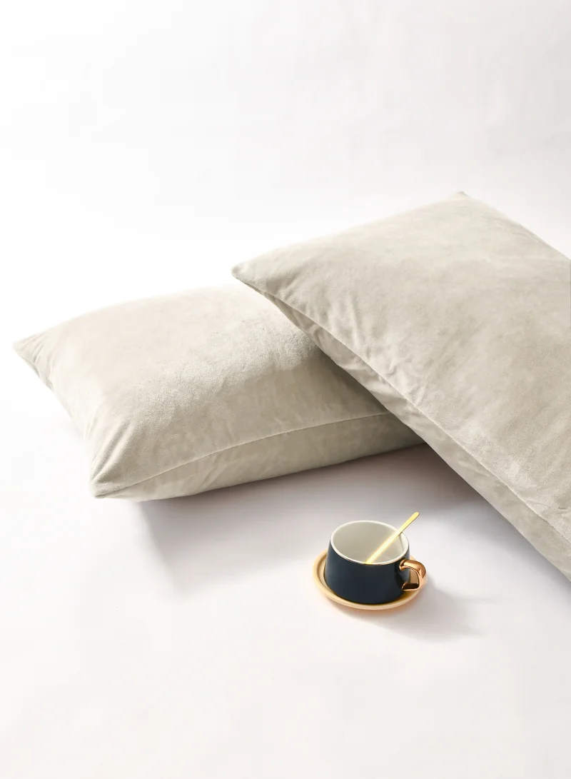 سيد المنسوجات المنزلية طقم لحاف مخملي، 5 قطع حجم مفرد، يناسب سرير مفرد 120 × 200 سم،مع الحشوة القابلة للنزع،  ناعم، دافئ