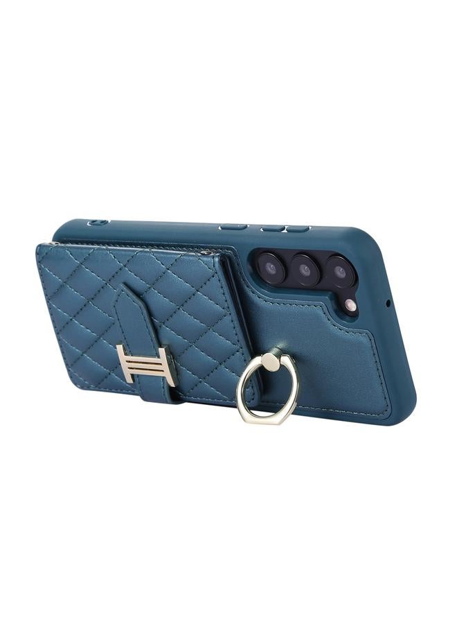 S-TOP Case For Samsung Galaxy S22 5G Horizontal Card Bag Ring Holder Phone Case with Dual Lanyard - Image 4