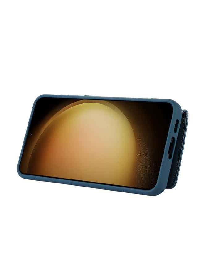 S-TOP Case For Samsung Galaxy S22 5G Horizontal Card Bag Ring Holder Phone Case with Dual Lanyard - Image 5