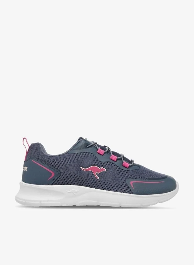 kangaROOS PINK Women's Panelled Slip-On Sports Shoes for Women | Best Price UAE