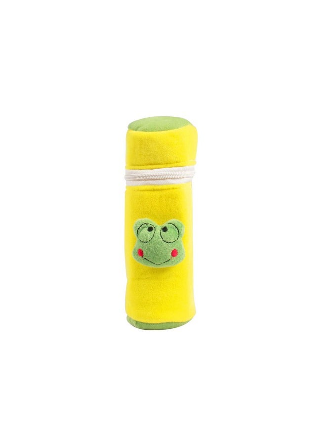 Ole Baby Dual Color Popup Cute Character Plush Bottle Cover. It Can Hold Upto 240 Ml Feeding Bottle.  - Image 1