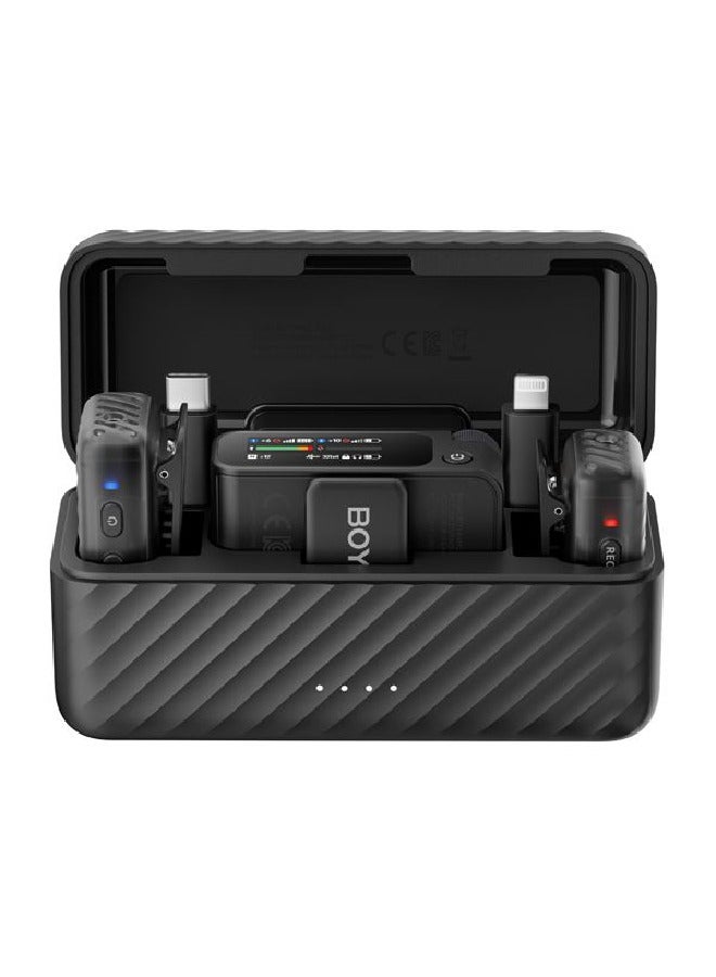 BOYA BOYAMIC 2-02 AI-Powered Mini 2.4GHz Wireless Microphone System  - Image 3