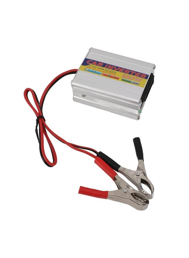 NIBEMINENT 220W Power Inverter DC 12V to AC ‑240V Solar Inverter Car Converter with Working Indicator Light Multi Protection  - Image 3