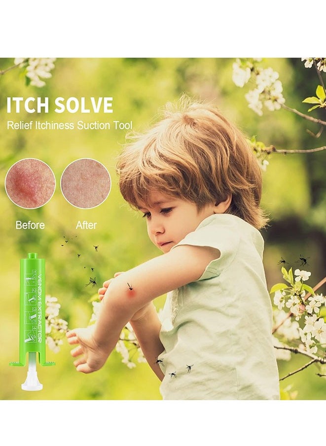 Muyixin - Bug Bite Suction Tool, Vacuum Venom Extractor, Bug Bite Itch Relief, Poison Remover, Mosquito Bite Sucker, Bee Sting Relief First Aid - Image 1