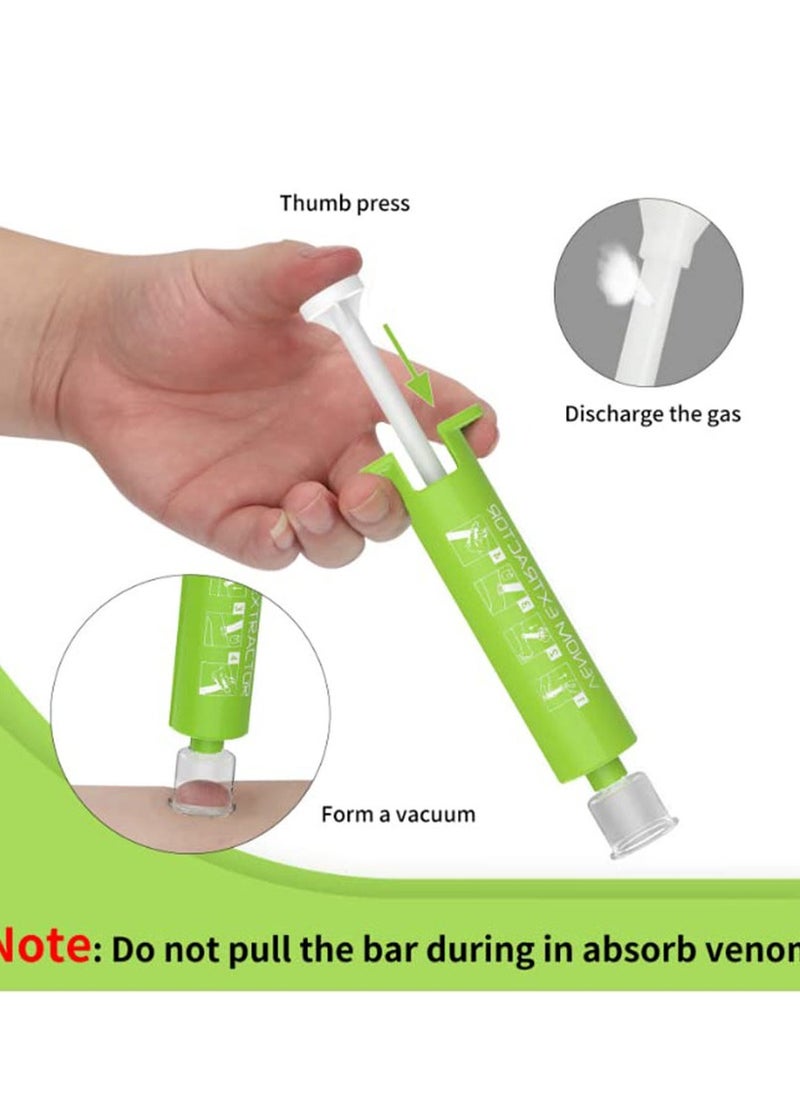 Muyixin - Bug Bite Suction Tool, Vacuum Venom Extractor, Bug Bite Itch Relief, Poison Remover, Mosquito Bite Sucker, Bee Sting Relief First Aid - Image 1