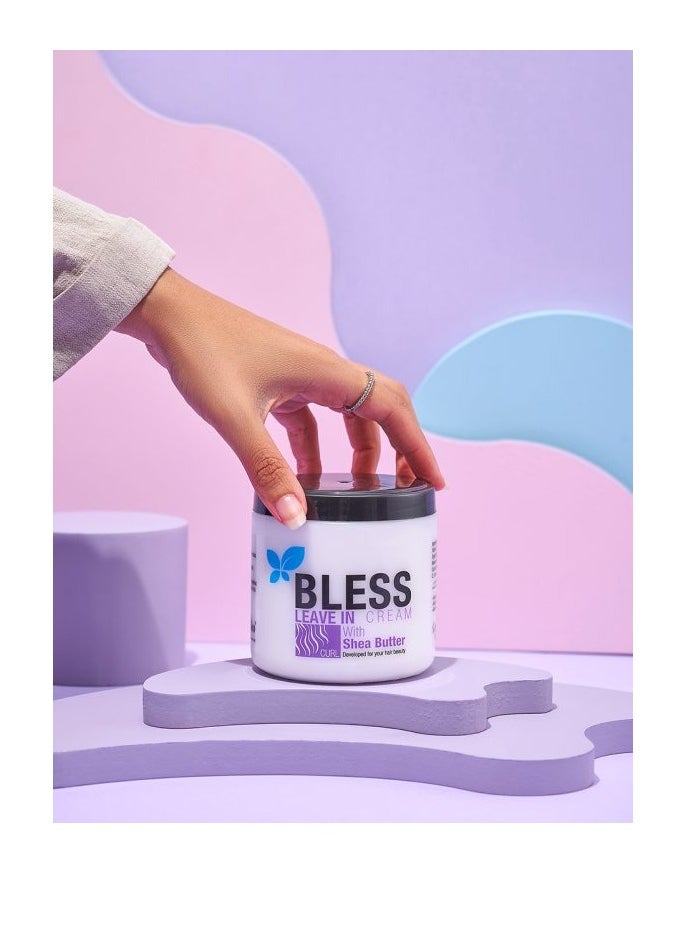 Bless Bless Leave In Cream With Shea Butter Jar 250 ML  - Image 2