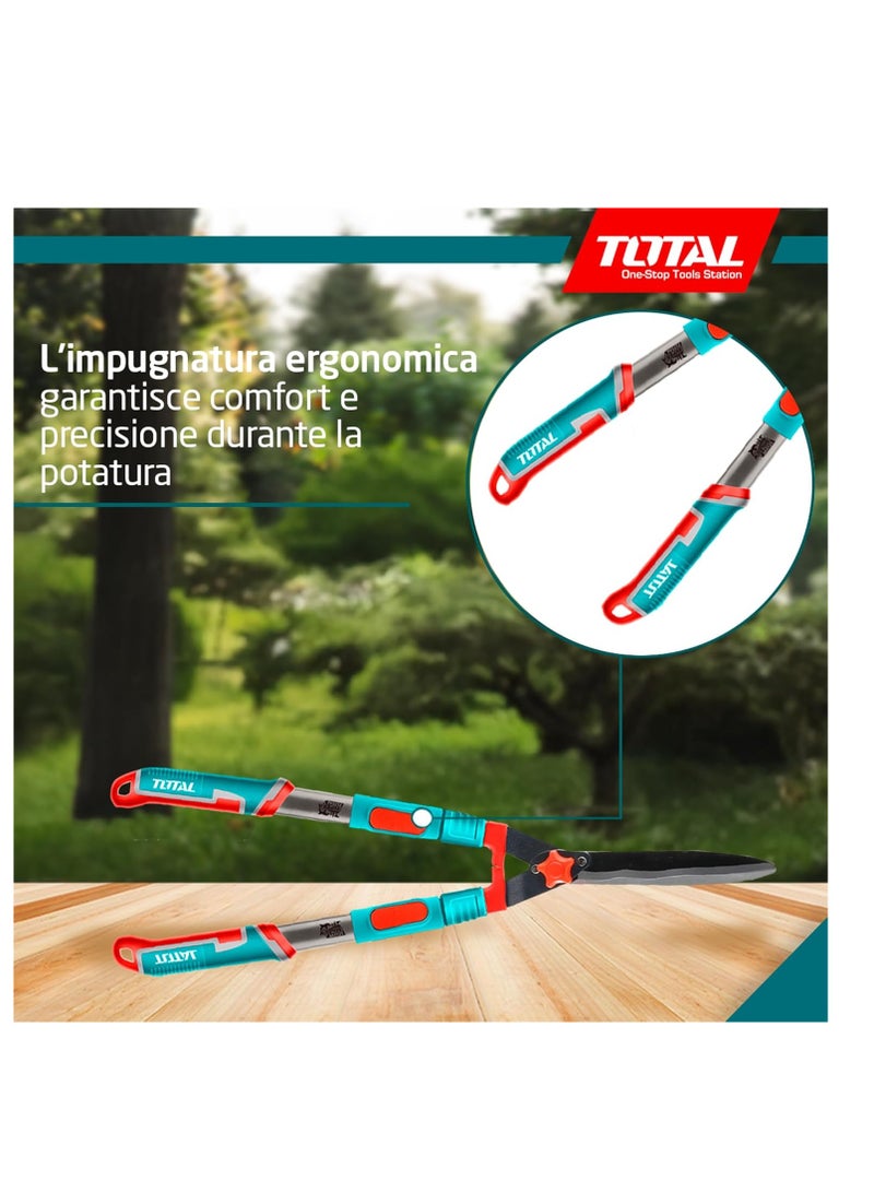 Total Telescopic Fence Scissors with Rubber Handle THTS1516306 - Image 2