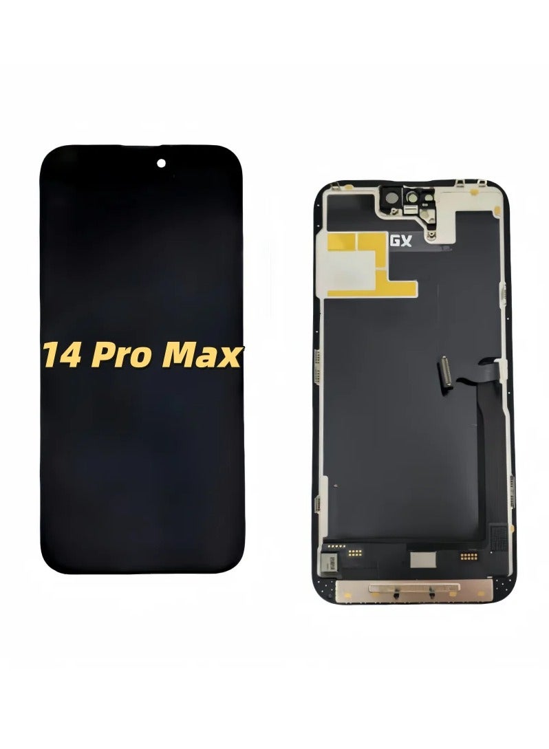 GX High-Quality Full Replacement Inner Screen Compatible With The iPhone 14 Pro Max Oled 120HZ (FHD+) - Brand GX - Image 1