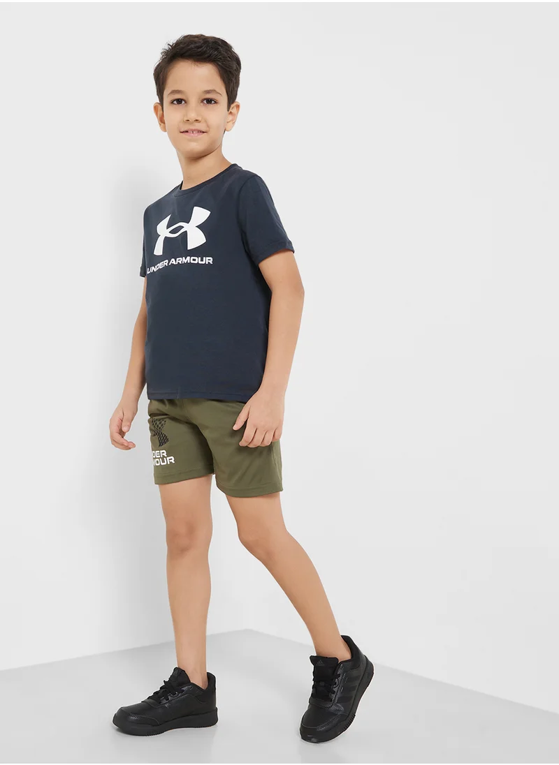 UNDER ARMOUR Kids Sportstyle Logo T-Shirt