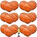 Oleitodh 18 Pcs 5 Mini Basketball Set with Pump PVC Small Basketball for Over The Door Hoop Games Party Favors Indoor Outdoor Play Adults Kids Pool Beach - Image 2