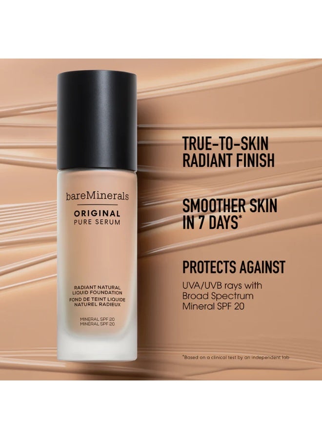 Bare Minerals Original Pure Serum Liquid Foundation Color Light Cool 2 30ml - Image 3