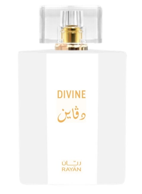 عطر ريان ديفاين للنساء - عطر وايت فلورال جاردن أو دو بارفان - عطر طويل الأمد للنساء - الياسمين البري، زهر البرتقال، ويليام بيرز، وخشب العنبر - هدية مثالية لجميع المناسبات - 100 مل