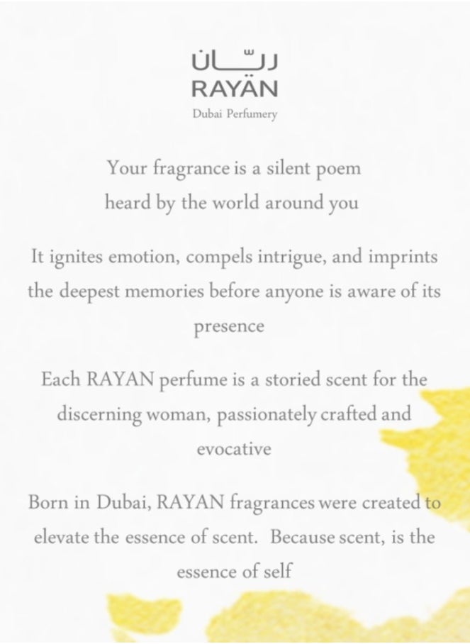 عطر ريان ديفاين للنساء - عطر وايت فلورال جاردن أو دو بارفان - عطر طويل الأمد للنساء - الياسمين البري، زهر البرتقال، ويليام بيرز، وخشب العنبر - هدية مثالية لجميع المناسبات - 100 مل - pzsku/Z98AC025ED34DCA90539DZ/45/_/1719490936/c16419a6-2e80-4e9f-a867-255c06c6e86f