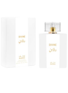 Rayan RAYAN DIVINE Perfume for Women - Long Lasting Arabian Eau De Parfum, 100mL (3.34 Fl oz), White Floral Garden, Jasmine, Orange Blossom, William Pears & Amberwood - Ideal Gift for Her for Ramadan & Eid  - Image 4