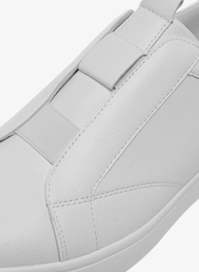 ال بي ال من شو اكسبرس سنيكرز رجالي سهل الارتداء بنقوش مع ألسنة سحب