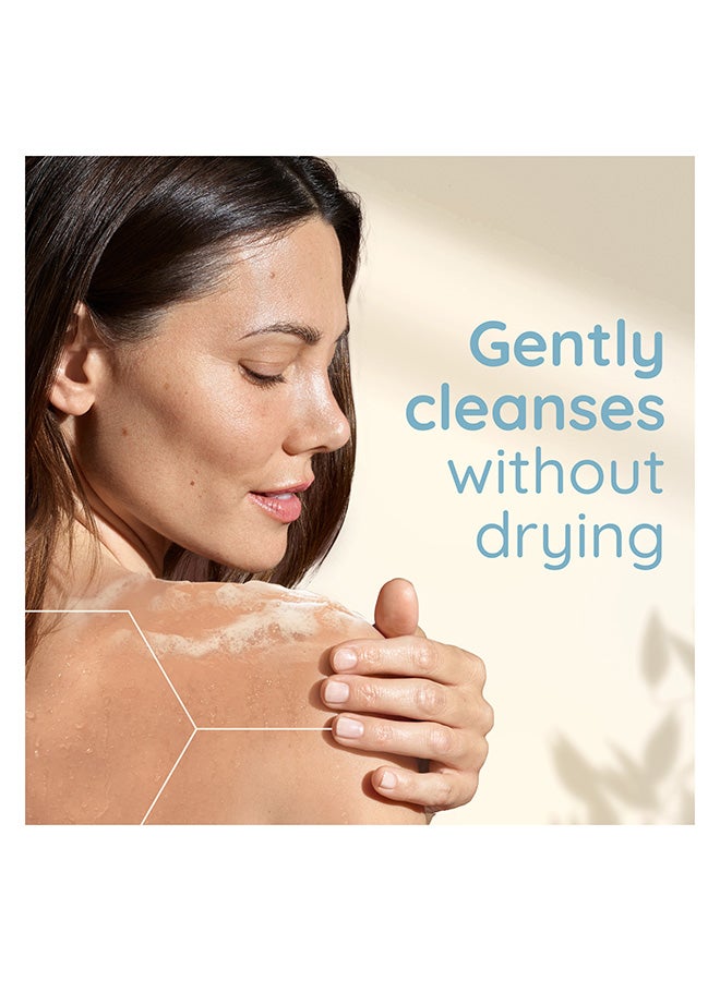 Aveeno Dermexa Daily Emollient Body Wash, With Soothing Oat Complex and Ceramides, Suitable For Sensitive Skin, Soothes & Protects Very Dry Itchy Skin, Unscented, Soap Free, 300ml - Image 2
