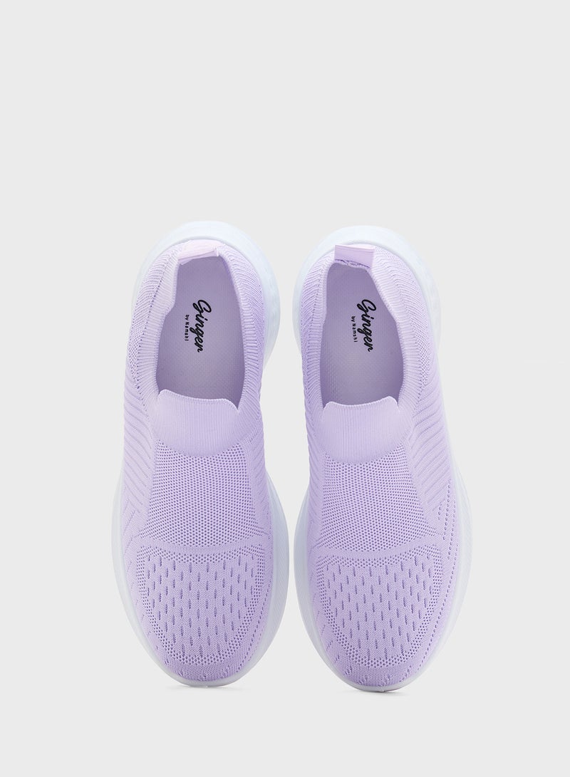 Ginger Fly Knit Comfort Slip On Shoe  - Image 4