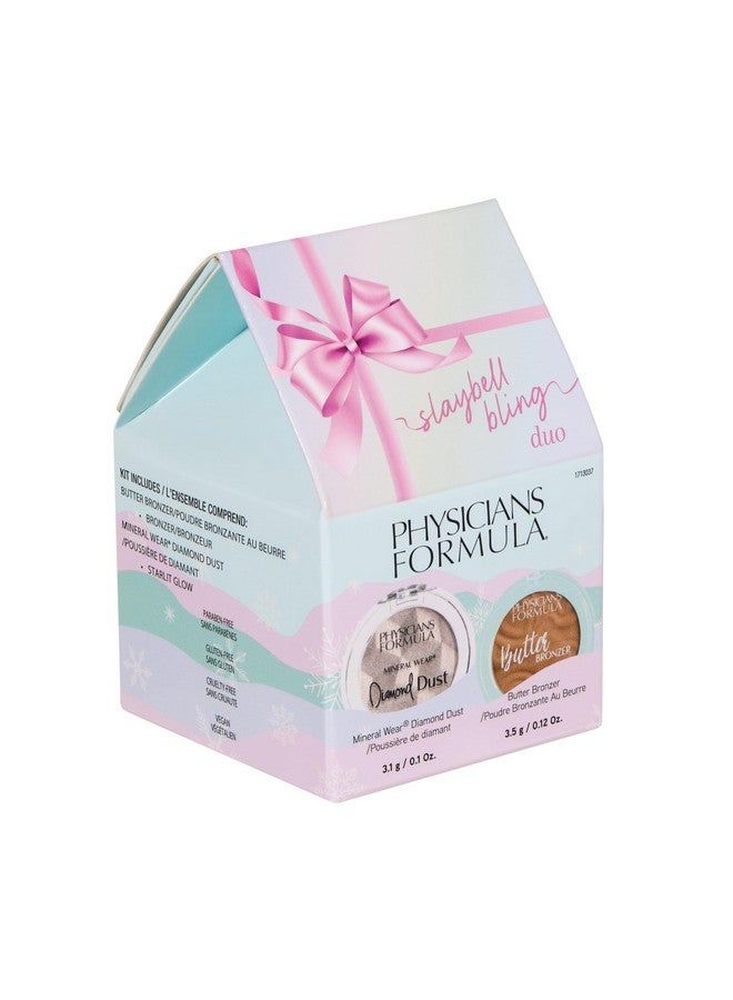 فيزيشنز فورميلا مجموعة هدايا العطلات سلاي بيل بلينغ ديو من فيزيشنز فورميولا - برونزر الزبدة وغبار الماس، غنية بزبدة مورومورو لتوهج متألق، خالية من القسوة ونباتية - Image 3