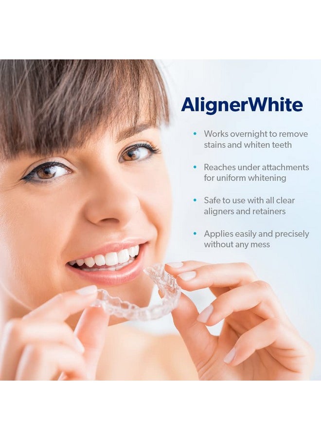 EverSmile EverSmile AlignerWhite Teeth Whitening Pen | for Clear Aligners and Retainers, Aligner Whitener, Gel Whitening Pen in Fresh Mint. Twist, Apply and Smile!  - Image 1