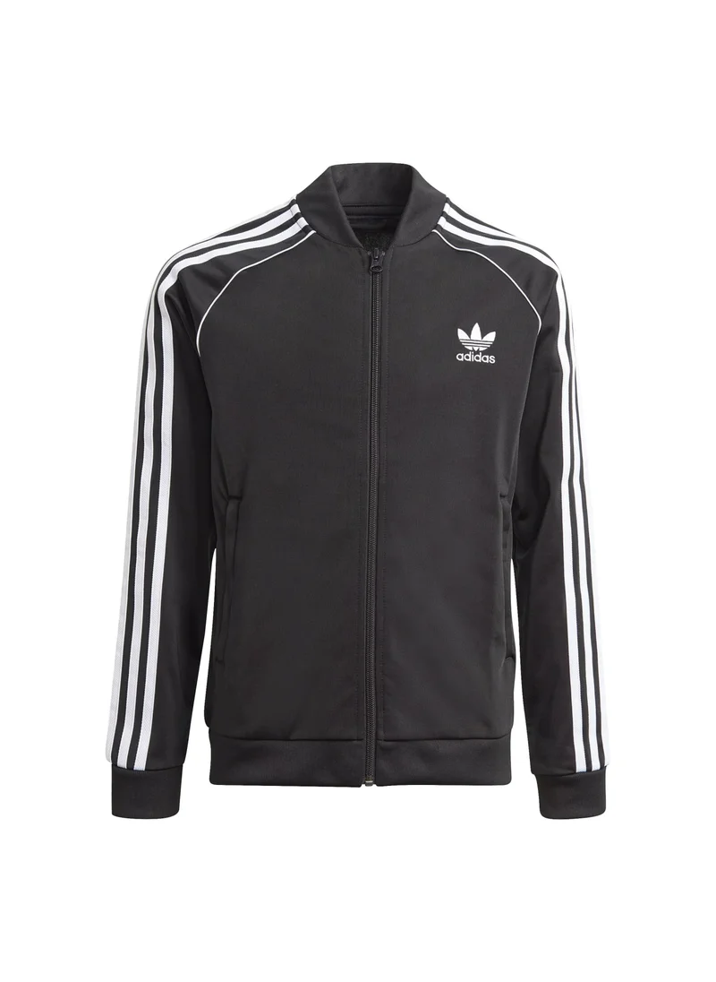 Adidas adidas SST TRACKTOP Black Originals Kids TRACK TOPS