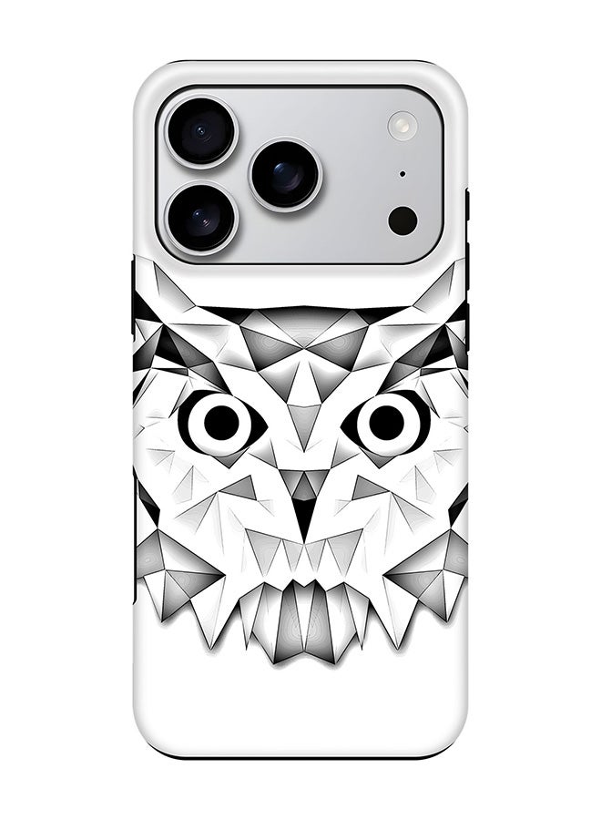 Stylizedd غطاء مغناطيسي Tough Pro لهاتف iPhone 17 Pro، طبقتين هجين PC + TPU، غطاء موبايل غير لامع - بولي بومة