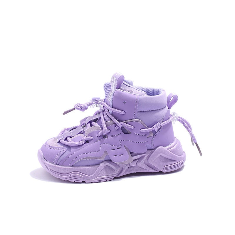 Mesh Sneakers Lightweight Flexible Sole Walking Shoes For Kids Indoor And Outdoor Activities - Image 1