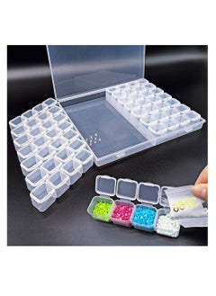 Excefore 56 Grid Diamond Painting Container Box Sewing,Organizer Nail Diamonds and Bead for Sewing, Nail Diamonds, Diamond Painting Accessories  - Image 1