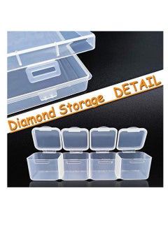 Excefore 56 Grid Diamond Painting Container Box Sewing,Organizer Nail Diamonds and Bead for Sewing, Nail Diamonds, Diamond Painting Accessories  - Image 2