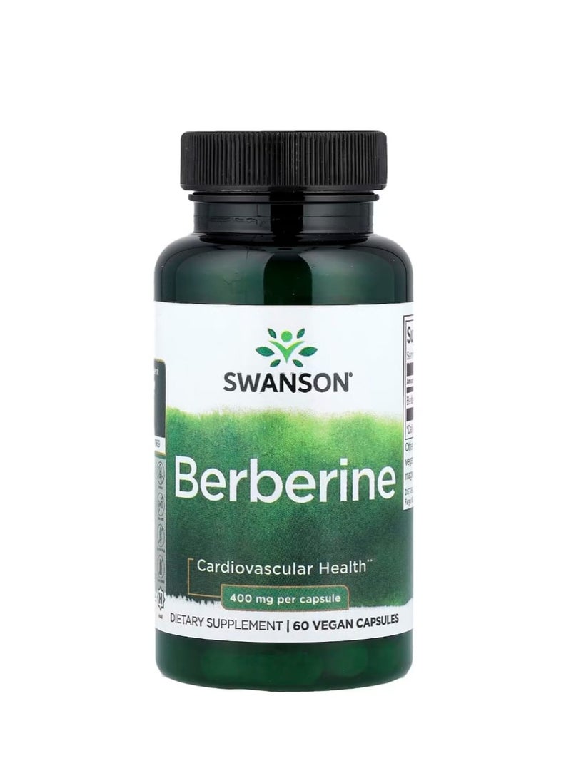 سوانسون بربارين ٤٠٠ مجم ٦٠ كبسولة نباتية - Image 1