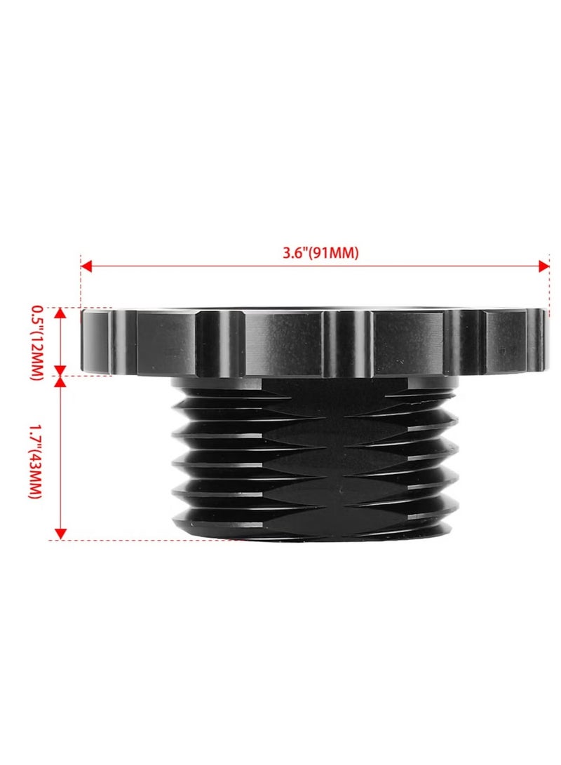 Aluminum Steering Wheel Adapter, Sim Racing Gaming Steering Wheel Adapter for T300, T500, TS-PC, TS-XW - Image 4