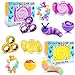 Cevioce 10Pcs Fidget Toys Adults PackStocking Stuffers for Teens Boys GirlsAutism Sensory Toys with Fidget Spinner Slug Magnetic RingsSquishy Fidget Toys ADHD Stress ReliefParty Favor for KidPY - Image 2