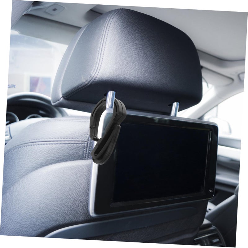 Car Back Seat Storage Hooks 10 Pack Black Easy Installation for Bags and Luggage - Image 4