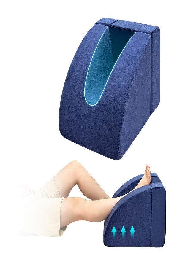 KAAMOS Knee Replacement Pillow Recovery Aids, 2-in-1 Knee Surgery Pillow Recovery Equipment, Post Surgery TKR Elevation Wedge, Extension Pillows Foot Support for Acl, MCL, Hip Surgery - Image 1