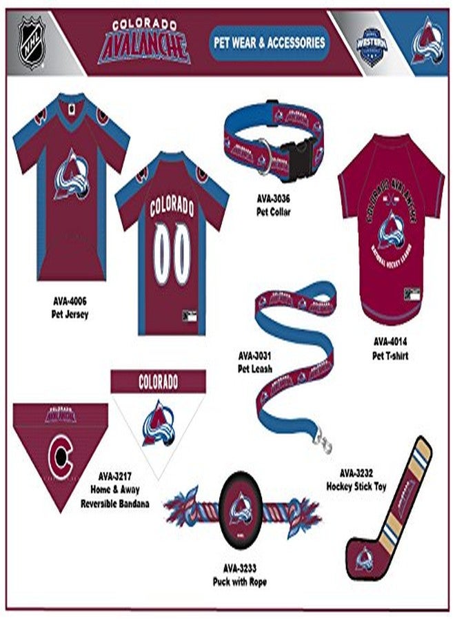 Pets First Dog Rubber Toy with Heavy-Duty Rope Tug, NHL Colorado Avalanche Puck Toy for Dogs & Cats - Play Hockey with Your Pet! - Image 5