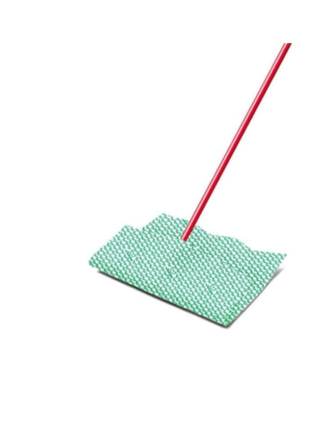 Vileda قطعة قماش واحدة سهلة التنظيف للأرضيات مصنوعة من ألياف دقيقة بنسبة 30% باللون الأخضر - Image 3