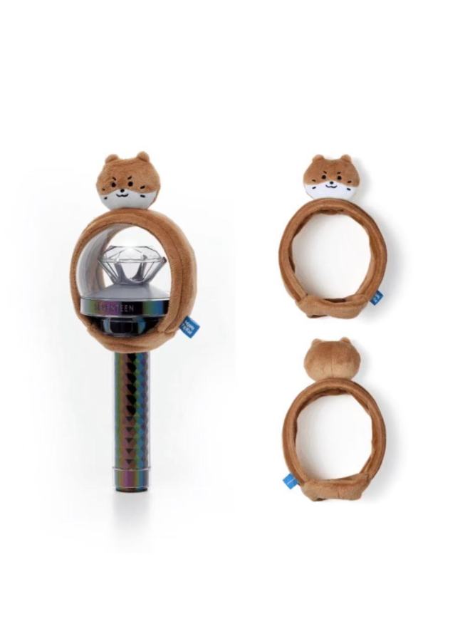 Presale Small 17 Offical Light Stick Cover Plush Official Stick Cover-Color:Lazy-Height:Light Cover - Image 1