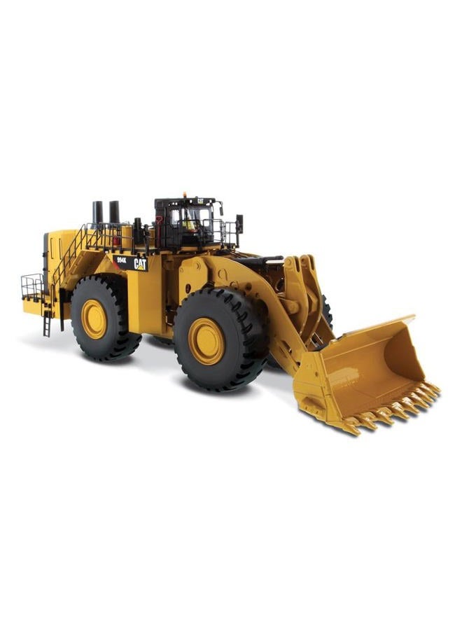 Diecast Masters 1:50 Scale Caterpillar 994K Wheel Loader - Rock Bucket Version in Yellow | Core Classics Series Cat Trucks & Construction Equipment Model 85505C - Image 1
