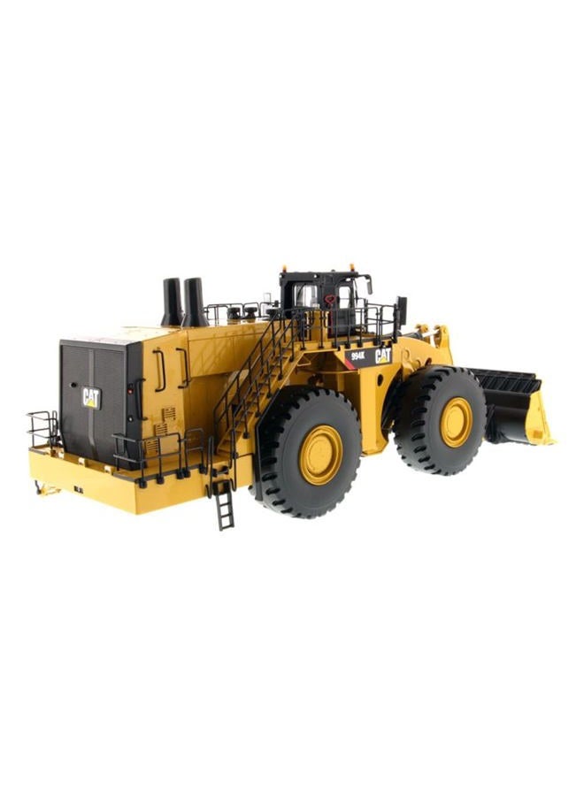 Diecast Masters 1:50 Scale Caterpillar 994K Wheel Loader - Rock Bucket Version in Yellow | Core Classics Series Cat Trucks & Construction Equipment Model 85505C - Image 5