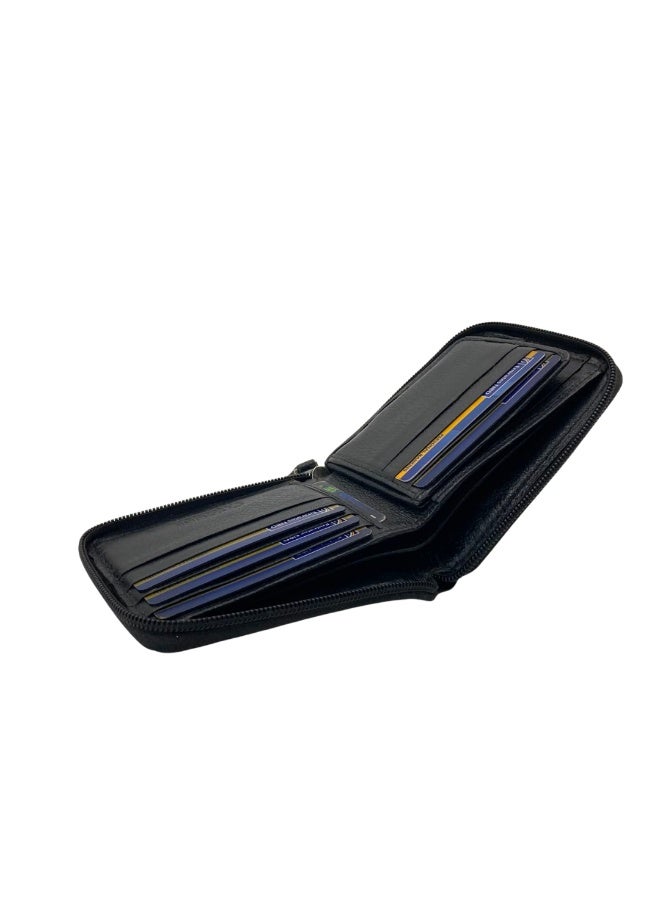 LAVERI LEATHER Fullzip leather mens Wallet #4094NZ - Image 5