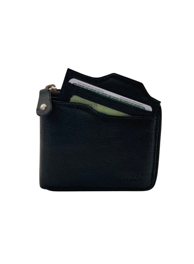 LAVERI LEATHER Fullzip leather mens Wallet #4094NZ - Image 3