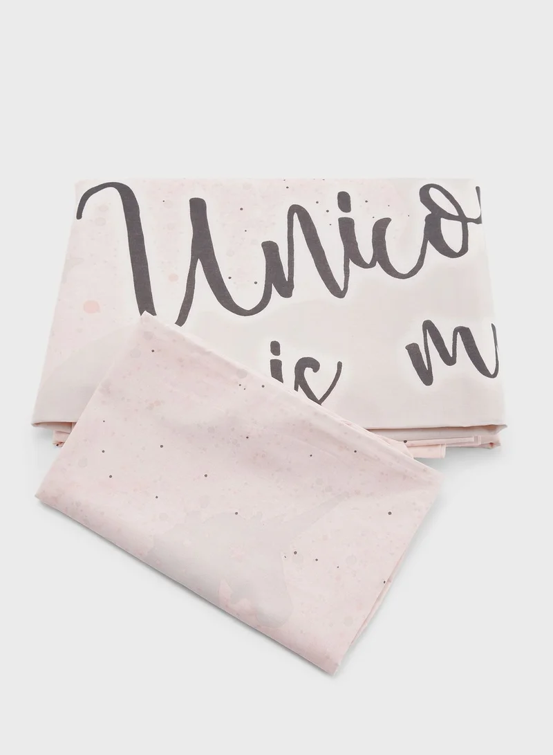NEW LOOK Unicorn Single Bedding Set