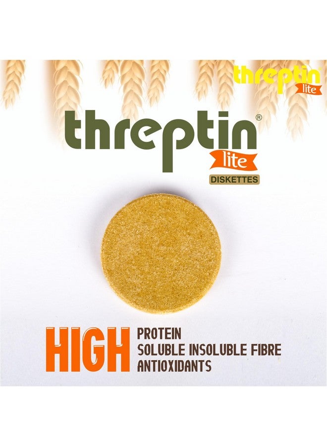 Threptin LITE- Sugarfree Protein Diskettes - 275g, Casein Protein Diskette with Fibers, Antioxidant, Vitamins and Minerals| For Kids, Men and Women|Delicious Vanilla Flavor|100% Veg - Image 4
