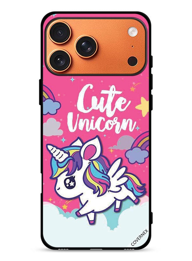 Covernex Apple iPhone 17 Pro Max Protective Case Cover Cute Unicorn - Image 1