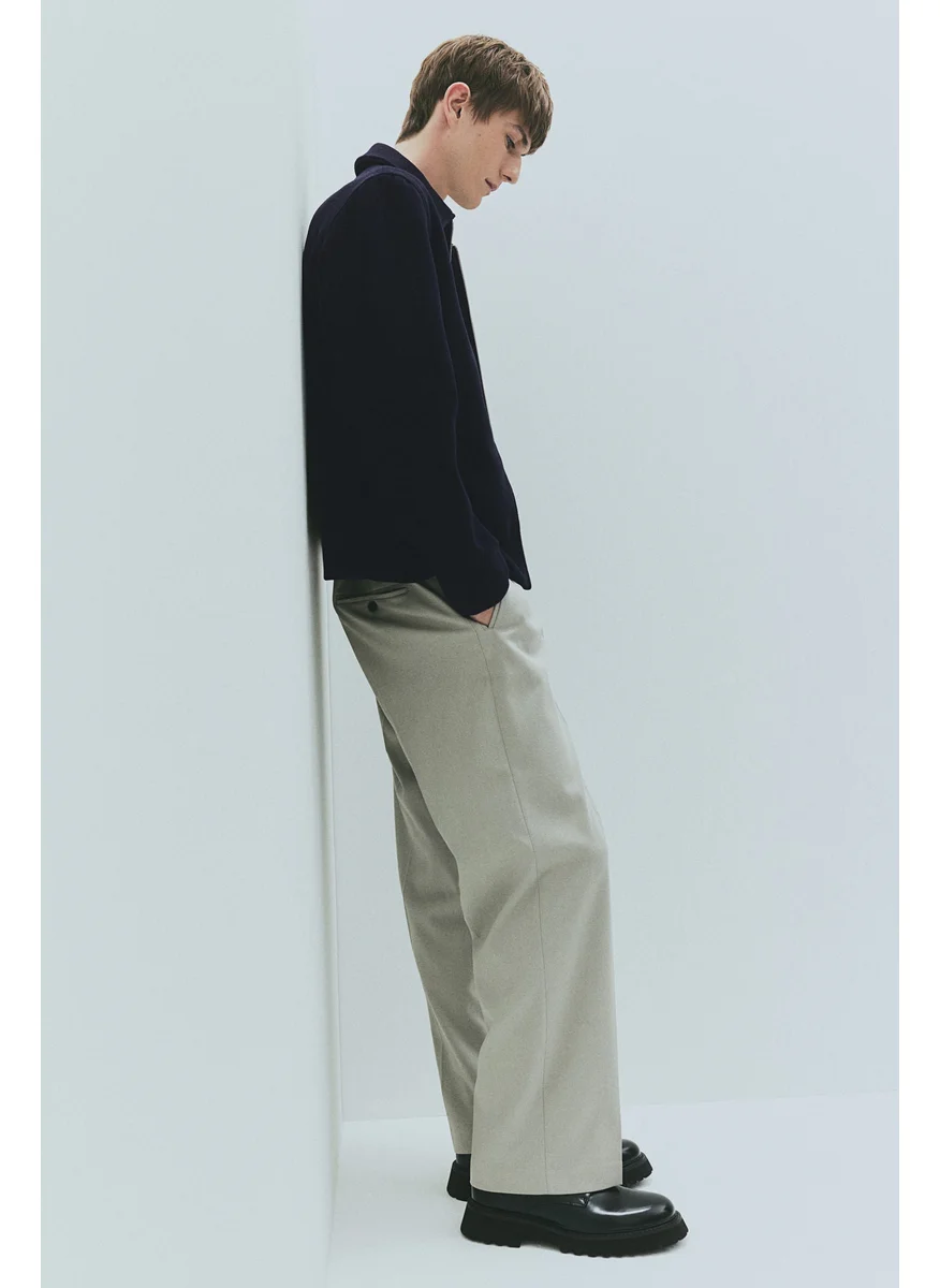 H&M Regular Fit Wool-Blend Shacket