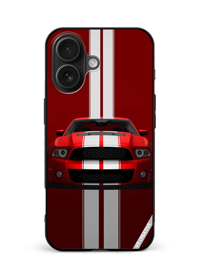 VR CREATIVE Protective Case Cover For Apple iPhone 16 Car Design Multicolour