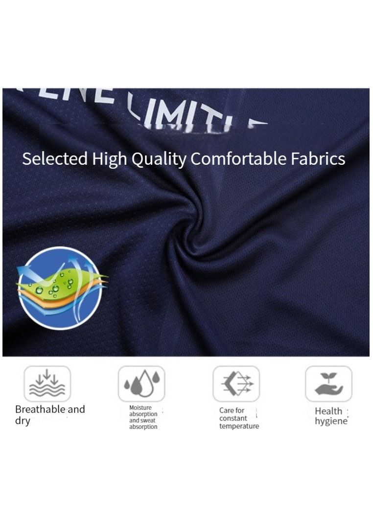 M MIAOYAN M MIAOYAN New Season Football Club Football Uniform Suit Men's and Women's Short-sleeved Football Jersey  - Image 2