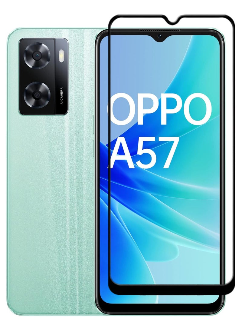 ACLIX Antistatic ESD Dustproof Premium Quality High Definition Tempered Glass Screen Protector Designed For Oppo A57 - Image 1